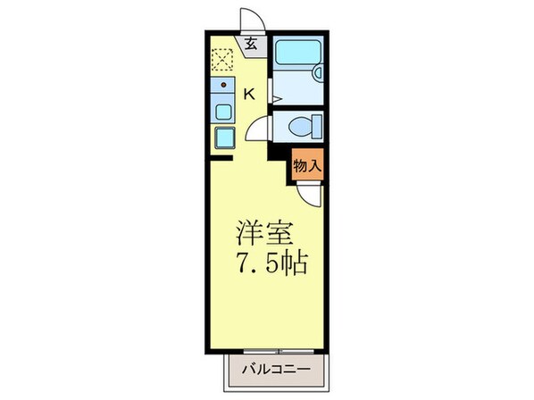 ＢＡＵＭ　ＥＭＯＮの物件間取画像